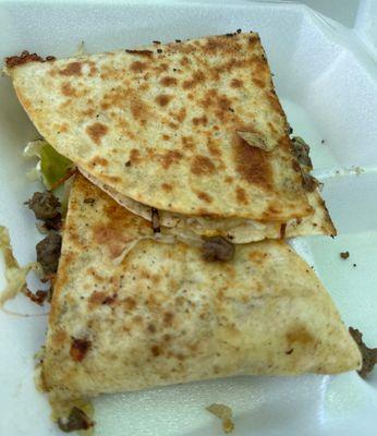 Steak quesadillas