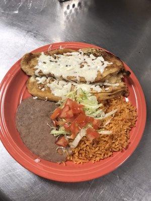 Chile relleno plate