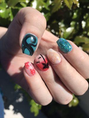 Cruise/ May the Fourth be with you... Nails by Gabbi