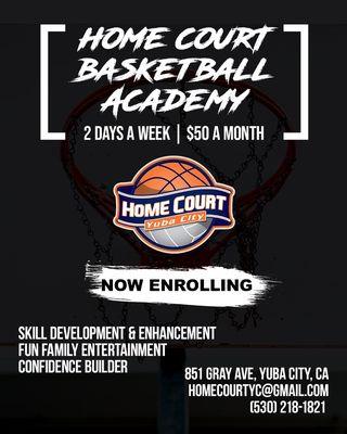 HC is currently enrolling for their basketball academy!