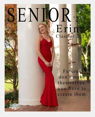 Senior portraits magazine