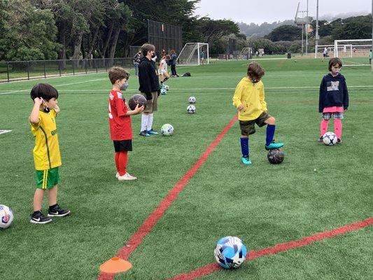 Summer Camp at the Beach Chalet Soccer Club