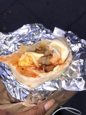 Breakfast burrito