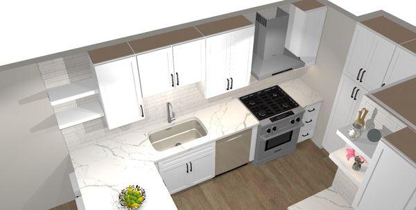 The design of my new kitchen