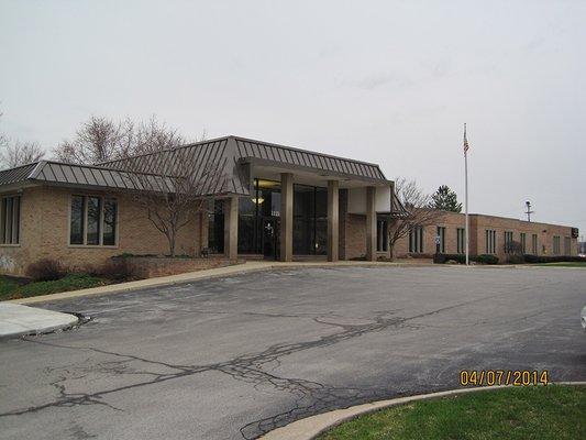 First Merchants Bank on East Main Street in Plainfield IN