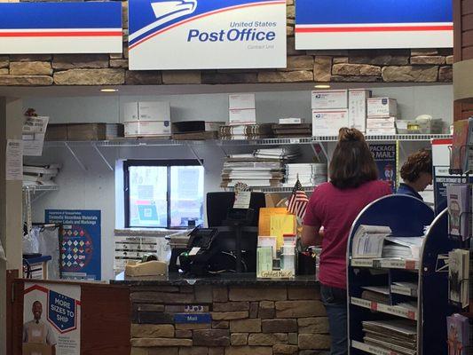 Post Office inside store