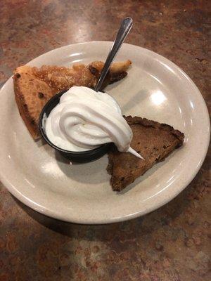 Dessert buffet. The ice cream came out with great force!