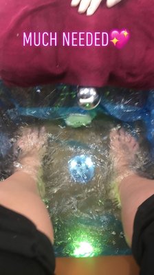 Spa pedicure