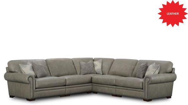 Leather Sectional