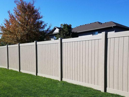 Vinyl Privacy Fence