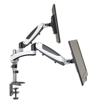 HUANUO High Quality Dual Monitor Arms Mount for Desks of all sizes!