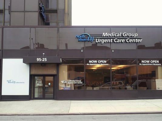 The front of Rego Park Urgent Care Center