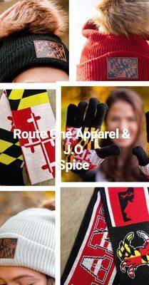 Route One Apparel Maryland State gear.