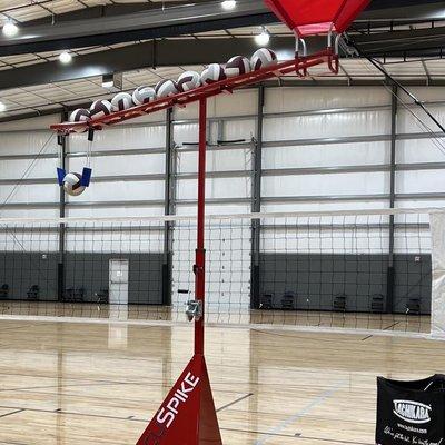 Volleyball Spike Machine available for Rental with Court Rental