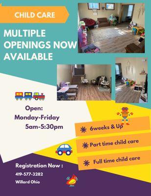 Peace of mind Inhome daycare