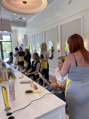 Blowouts are better with Besties at Drybar!