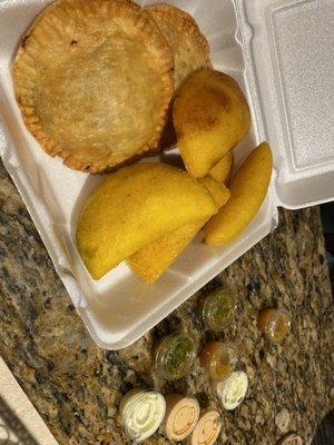 Empanadas and pasteles