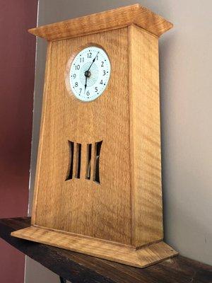 Took awhile to put this together, but a fully functional clock that I made.