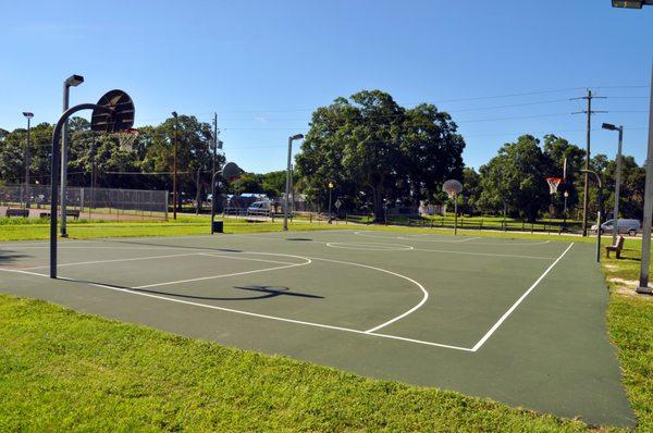 Outdoor Basketball Court