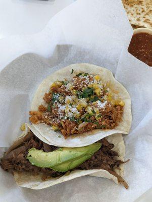 Brisket Taco Smoked Chicken Elote Taco