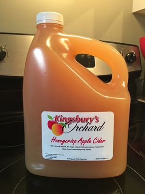 The best apple cider I've ever had