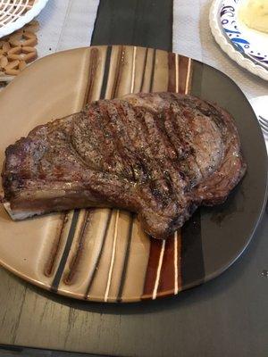 A stunning ribeye