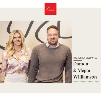 Damon + Megan Williamson | Owners of The Agency Dallas