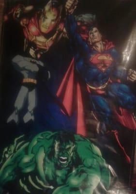 JUMP AROUND PARTY SUPPLY 209-752-5550 SUPERMAN BANNER