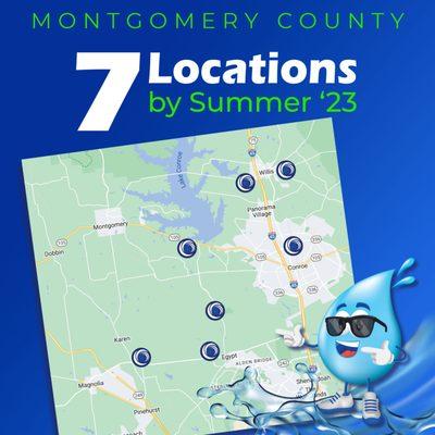 ClearWater Express Wash - Montgomery County locations