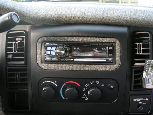 Custom Alpine head unit install.