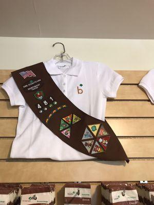 Brownie uniform display