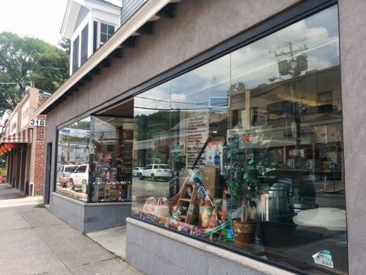 A classic hardware store with modern front window!