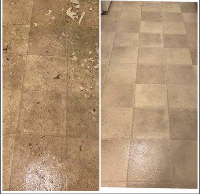 Kitchen floor