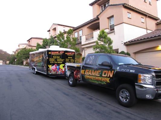 Exterior Picture of the Game On Game Truck in Bakersfield