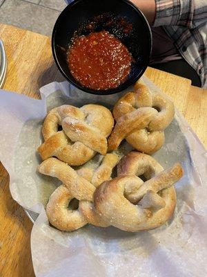 Pretzel bites-App