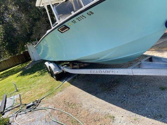 Boat Oxidation and Restoration