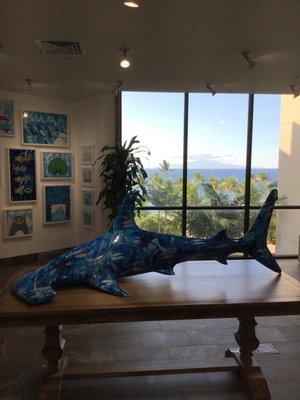 A SUPER FUN sculpture Welzie made (and a sweet view!)