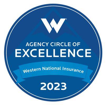 Western National Insurance Agency Award