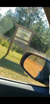 Sign at Entrance of Five Points Berries Winery & Vineyard