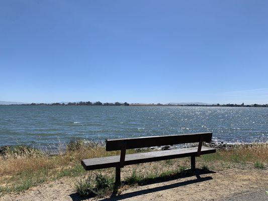 Plenty of benches that are spaced out well