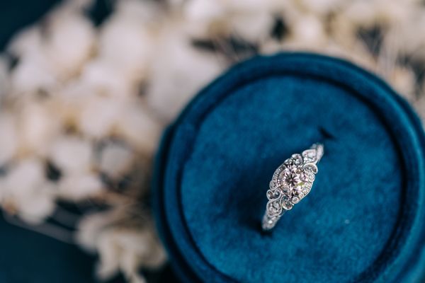 White Gold Diamond Engagement Ring