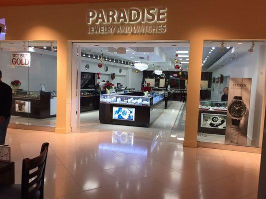 Paradise jewelry and watches at dolphin mall