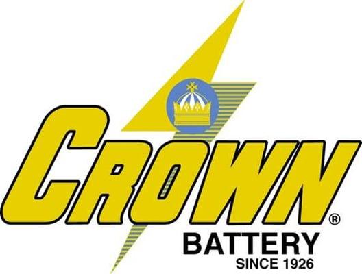 We are the largest Crown Battery dealer in Texas!