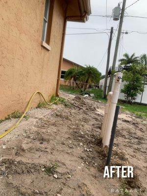 2,200 lbs of rubble under the rain, but that didn't stop us!