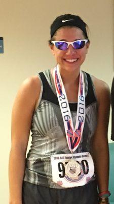 At Calvary Urgent Care we welcome local athletes like this fine young women, a Gold Medal winner at the 2016 Junior Olympics