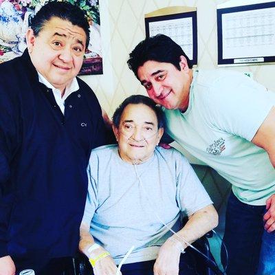 With my Dad (Johnnie), Jr. and me Marky-Mark...at The Plum Tree Care Center....A great place when Dad cannot be home...:)