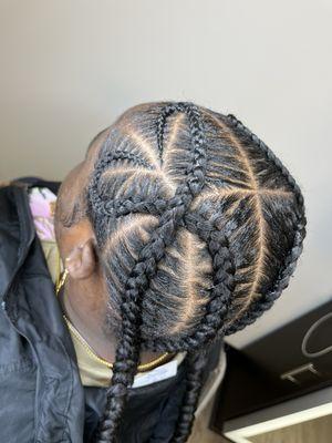 Braids With Designs