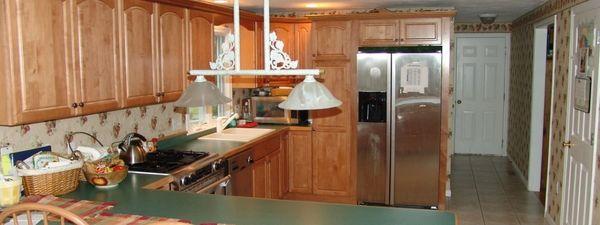 Kitchen cabinets