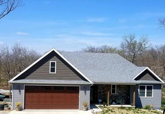 Recent roofing project- isn't the color great!