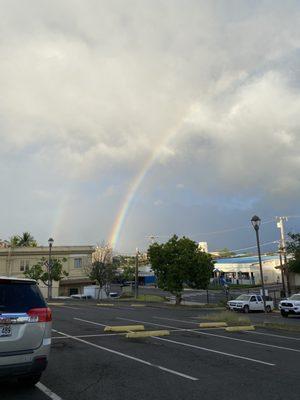 Rainbow at the Leeward YMCA